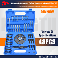 Herramienta Profesional MT-TOOLS de 48 Piezas para Extraer e Instalar el Balanceador Armónico, de Acero, para Autos Buick Regal, Lacrosse, GL8, Firstland