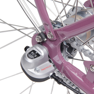 จักรยานเมืองสไตล์โบราณ700C พร้อมตะกร้าโลหะ Shimano Nexus ภายใน3ความเร็วจักรยานสำหรับผู้ใหญ่จักรยานกาแฟอเนกประสงค์ - Product Image 6