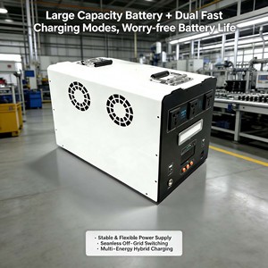 Generador Solar de 2.5kWh para Emergencias, Energía Ininterrumpida para el Hogar, Camping y Transmisiones <span class=keywords><strong>en</strong></span> Vivo al Aire Libre - Product Image 1