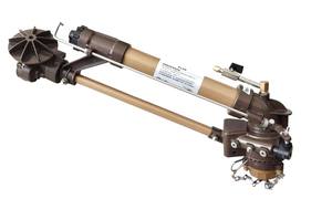 Canon à pluie longue portée NS40L 50m - Grand canon <span class=keywords><strong>d</strong></span>'irrigation agricole de 2 pouces avec 360° °   Entraînement par turbine à engrenages - Product Image 6