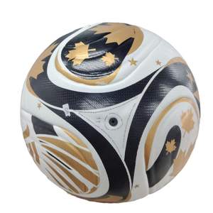 Balón de fútbol oficial 2026, tamaño 4 y 5, hecho de PU/PVC con adhesivo termofusible, venta al por mayor para entrenamiento deportivo - Product Image 1