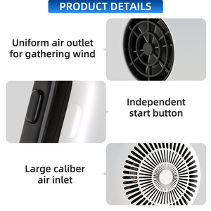 Máy sấy tóc gia dụng chuyên nghiệp FL-2101A chất liệu nhựa cao cấp, di động, sử dụng điện DC, có thể tùy chỉnh logo, màu be, kèm đầu tập trung - Product Image 6