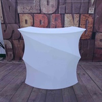Meubles en plastique modernes, comptoir de bar extérieur à 16 couleurs changeantes, éclairage LED pour salon, produits rotomoulés, rotomoulage