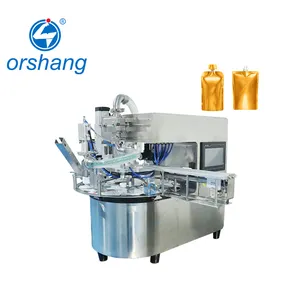 New Automatic Vertical Bag Water and Detergent Filling Capping Machine for Laundry Oil Ketchup Sachet