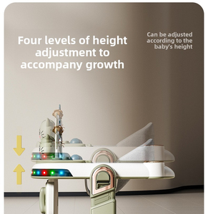 Nuevo Modelo de Andador Plegable Multifuncional para Bebés de 0 a 3 Años, Anti-O-leg, Anti-Vuelco, con Música, Altura Ajustable, Carga de 10 kg - Product Image 5