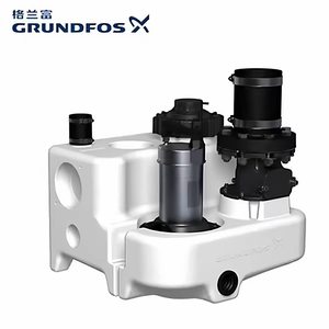 Station de relevage des eaux usées Grundfos MSS.11.1.2, pompe à eaux usées automatique pour toilettes de villa - Product Image 1