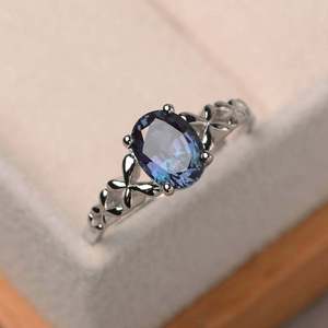 Elegante Anello di Fidanzamento da Donna, Gioiello Scintillante Regolabile Stile Matrimoniale, Regalo di San Valentino - Product Image 1