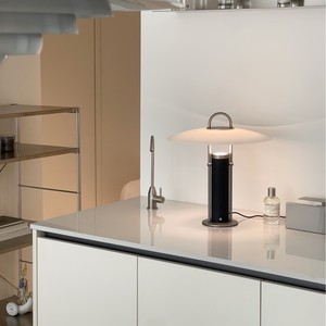 Modern Minimalist UFO Shaped Table Lamp Led Touch Control Nordic Style Bedroom Desk Light Eye Protecting <b>Mood</b> <b>Lighting</b> - Product Image 2