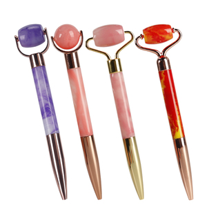 Custom Logo Facial <b>Roller</b> Pen Massage Writing Pen Ball Design Beauty <b>Tool</b> for Promotional Gift Bulk Supply - Product Image 4