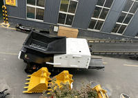 Broyeur mobile sur chenilles ORNATE pour palettes de chariots élévateurs, déchets solides, déchets urbains et ménagers