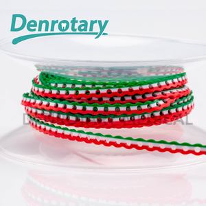 Denrotary Diş Ortodontik Elastik Güç Zinciri Üç Renkli Manuel Denrotary Braket Zinciri Diş Telleri için - Product Image 1