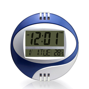 KH-CL100 Lịch Tự Động Để Bàn Văn Phòng Làm Cho Âm Nhạc Để Bàn Đồng Hồ Treo Tường Trang Trí Cho Phòng Khách - Product Image 2