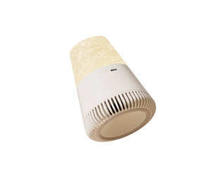 KUANGXIANG Salon Chambre Décoration Cristal Pierre Huile Essentielle Diffuseur Petits Haut-parleurs de Musique avec Lampe d'Ambiance Chaude - Product Image 4