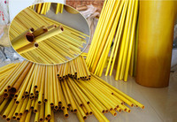 Tubería de Fibra de Vidrio a Precio de Fábrica, Tubería GRP, Perfiles FRP para Proyectos Industriales de Suministro de Agua Resistentes al Óxido