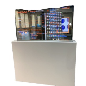 หน้าจอ OLED โปร่งใส 55 นิ้ว แบบบางพิเศษ พร้อมขาตั้ง จอแสดงผลดิจิทัลแบบโปร่งใส OLED และจอแสดงผลต่างๆ - Product Image 1