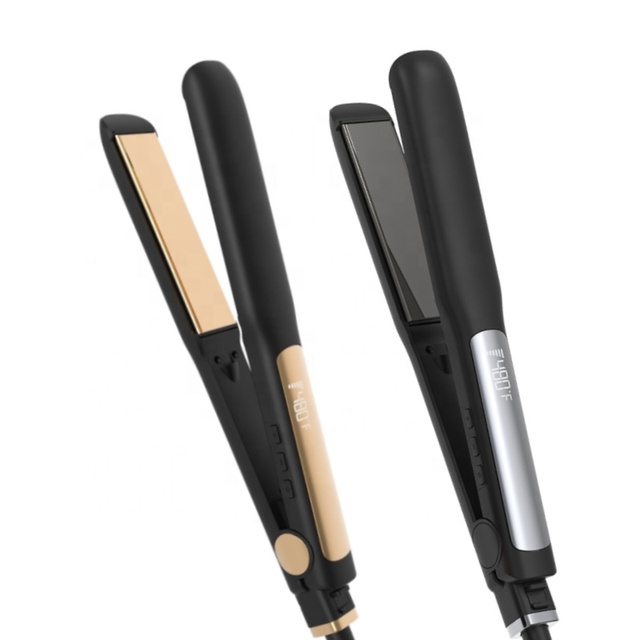 RUCHA Titanium Hair Straightener Portable Straightening Iron 480F Flat Iron Professional Hair Straighteners