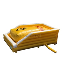 Parc d'attractions intérieur gonflable rebondissant saut airbag blob airbag atterrissage trapèze airbag pour parc de trampoline