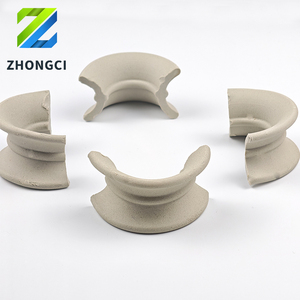 Anneaux de selle en céramique de porcelaine de haute qualité Zhongci Factory, Intalox, 19 mm, 25 mm, 38 mm, 50 mm, 76 mm, emballage aléatoire - Product Image 2