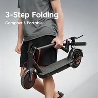Trottinette électrique pliable pour adultes, pour les déplacements en ville, absorption des chocs, batterie 36V, autonomie 25-35 km, charge maximale 150 kg