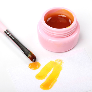 Esmalte de gel uv para uñas, barniz de uñas de <span class=keywords><strong>color</strong></span> ámbar, translúcido - Product Image 3