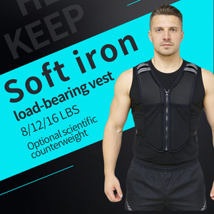 เสื้อเวทเทรนนิ่งแบบถ่วงน้ำหนักสำหรับออกกำลังกาย วิ่ง  ปรับน้ำหนักได้ ถอดออกได้ บรรจุทรายเหล็ก - Product Image 4