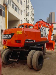 Excavadora de ruedas de 15 toneladas importada por Corea, máquina excavadora de neumáticos de goma Doosan DX140W/DX150W/DX140W/DX150W/2000/2000 - Product Image 4