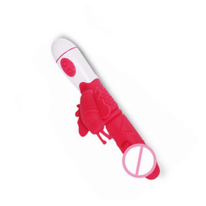 मुफ़्त कस्टम बॉक्स - लड़कियों और महिलाओं के लिए सबसे अधिक बिकने वाला वयस्क सेक्स खिलौना बड़ा डिल्डो बटरफ्लाई वाइब्रेटर - Product Image 1