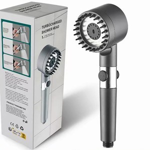 4 in 1 ad alta pressione acqua risparmio massaggio <span class=keywords><strong>doccia</strong></span> Set 3 modalità regolabile One-Stop ugello Spray <span class=keywords><strong>per</strong></span> vasca <span class=keywords><strong>doccia</strong></span> in bagno - Product Image 6