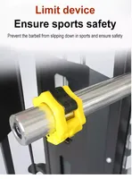 Équipement de musculation multifonction pour la maison : Machine Smith avec câble de traction, Cage de musculation robuste multifonction