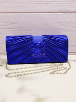 Pochette de Soirée en Satin et Strass pour Femme – Design Premium Tendance, Brillante et Nouveauté pour Fêtes, Dîners et Mariages – Sac à Main Élégant 2026