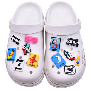 Diseña tus propios dijes de PVC blando para zapatos, estilo chicano, personalizados OEM, profesionales, para decoración de zuecos, regalos con logotipo empresarial - Product Image 2