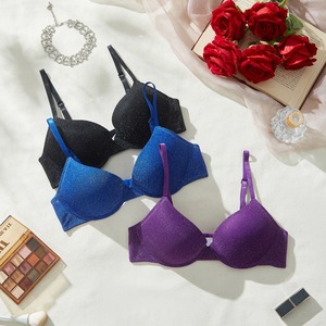 D3220 #   Sujetador Push-Up con Aros Personalizado de Fábrica, Cómodo, Transpirable, con Relleno Metalizado Suave, Ropa Interior para Mujer de Uso Diario - Product Image 5