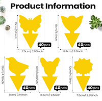 Plaques collantes irrégulières personnalisées, piège à insectes robuste et imperméable pour les agriculteurs et les producteurs commerciaux
