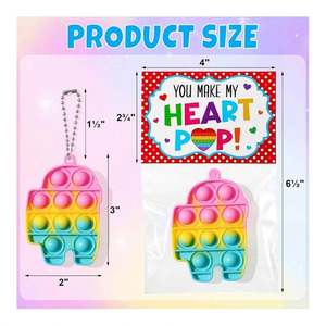 Llavero LED Personalizado Premium con 16 Opciones de Color para Adultos y Niños, Juguete Sensorial Antiestrés y para el Alivio de la Ansiedad, Regalo - Product Image 3