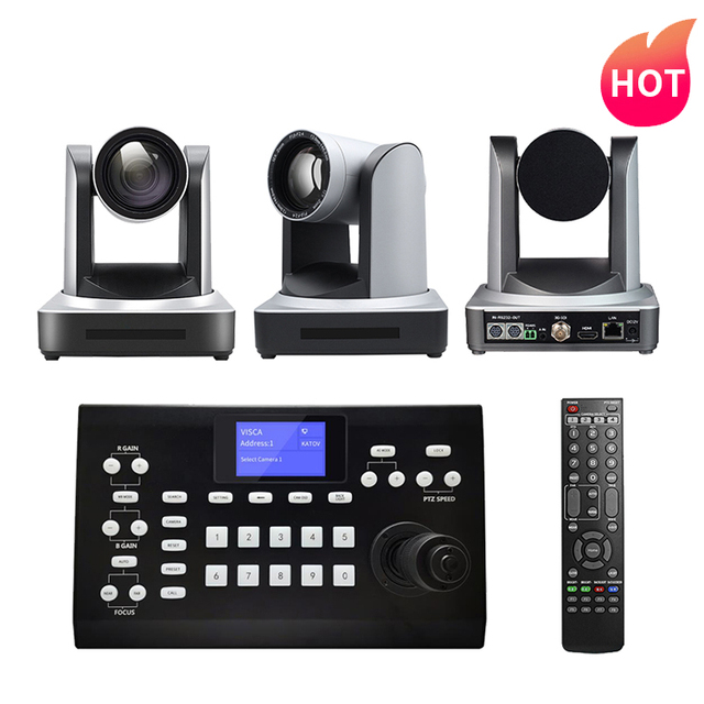 Runpu 20x Zoom Hd1080p Ptz Camera Video Conferencing TV Broadcasting Church Live Streaming Video Conference Room Camera System