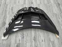 Nouveau capot en fibre de carbone de haute qualité style ZR1 pour Chevrolet Corvette C8 avec ajustement parfait à 100 %, vis incluses, fixation par boulons
