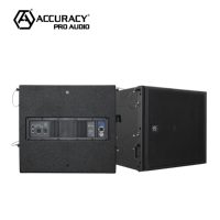 Accuracy Pro Audio CS18A08 Altavoz Subwoofer Profesional de Alta Potencia con Poliurea, Subwoofer Activo Premium de 18 Pulgadas