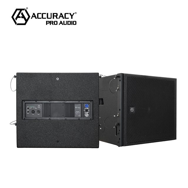 Accuracy Pro Audio CS18A08 Professional High Power Polyurea Subwoofer Speaker Premium 18 Inch Active Subwoofer