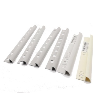 Decorative Modern <strong>Plastic</strong> PVC <strong>Corner</strong> Edge <strong>Trim</strong> for Ceramic Tiles-Durable &amp; Waterproof for Hotels - Product Image 1
