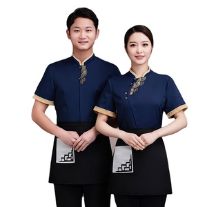 Camisa bordada Diseño personalizado Camisa <span class=keywords><strong>de</strong></span> <span class=keywords><strong>camarero</strong></span> Barato y <span class=keywords><strong>de</strong></span> calidad bar Hotel Uniforme <span class=keywords><strong>de</strong></span> hotel <span class=keywords><strong>Ropa</strong></span> <span class=keywords><strong>de</strong></span> <span class=keywords><strong>camarero</strong></span> Uniforme <span class=keywords><strong>de</strong></span> <span class=keywords><strong>camarero</strong></span> - Product Image 2