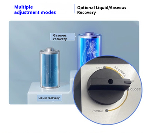 VRR24M-C thông minh hiển thị kỹ thuật số ô tô điều hòa không khí lạnh flo extractor R32 r1234yf phục hồi máy - Product Image 3