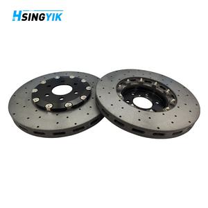 HSINGYIK Rotor de disque de frein arrière en Fiber de carbone céramique pour <span class=keywords><strong>Dodge</strong></span> <span class=keywords><strong>Viper</strong></span> <span class=keywords><strong>SRT</strong></span>-<span class=keywords><strong>10</strong></span> V10 OE 5290393AA mise à niveau 355MM à 360MM - Product Image 1