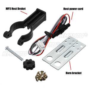 Radio para Motocicleta Mofaner de 12V con Bluetooth, Impermeable, Reproductor MP3 para Motocicleta y ATV, Radio para Manillar con Dos Altavoces para Honda y Kawasaki - Product Image 6