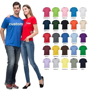 Vente en gros de t-shirts d'entraînement pour hommes en coton 100% à col rond, bleu <span class=keywords><strong>orange</strong></span>, t-shirt de haute qualité, tricot uni, t-shirts pour le personnel, coupe ajustée - Product Image 2
