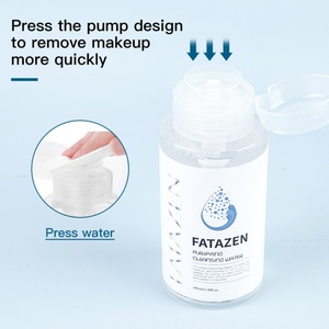 Eau micellaire démaquillante bio de marque privée démaquillant pour le visage et les yeux à base d'eau démaquillant pour les soins de la peau nettoyant pour le visage pour les peaux grasses - Product Image 4
