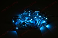 Guirlande lumineuse décorative LED d'extérieur, lampe RGBIC, contrôle par application, éclairage ponctuel pour les gouttières de toit