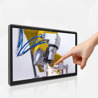 Panel PC Industrial con Pantalla Táctil de 12.1-23.8 Pulgadas, Windows, IP65 Resistente al Agua, Monitor Integrado para Kiosco