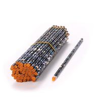 Crayon en bois de 23 cm pour nail art, outil de pose de strass et de cristaux, pour décorations de manucure DIY en salon, blanc NAB065