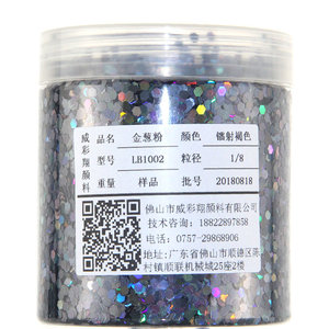 ผงกลิตเตอร์สีทองสำหรับแต่งกาย ระดับเครื่องสำอาง เนื้อละเอียดวิบวับ - Product Image 5