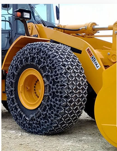 Цепи защиты шин 29,5 цепи защиты шин для погрузчика трактора противоскользящая цепь защиты шин - Product Image 6